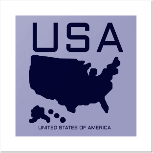 USA United States Of America Posters and Art